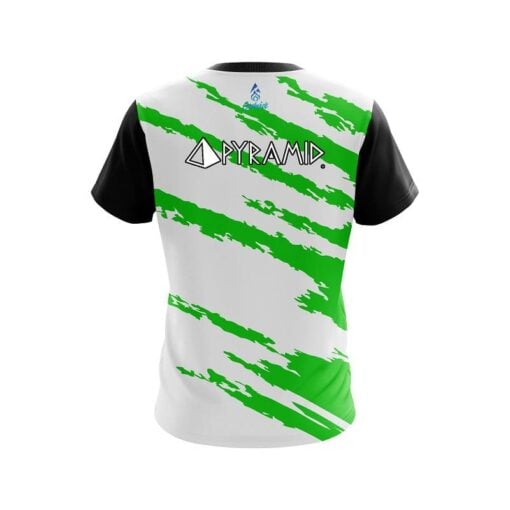Pyramid Athlete Bolt Green CoolWick Bowling Jersey - Image 2