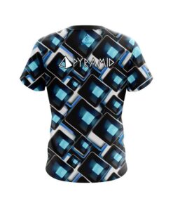 Alternative view of Pyramid Conception Blue CoolWick Bowling Jersey