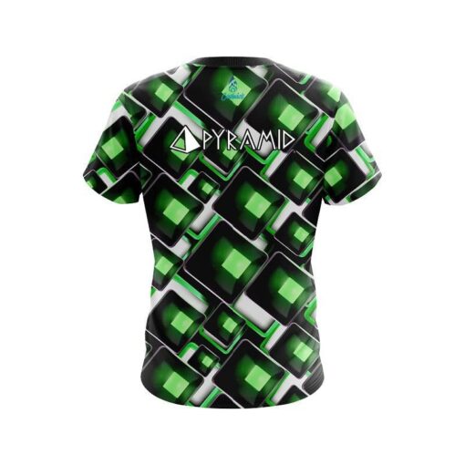 Pyramid Conception Green CoolWick Bowling Jersey - Image 2