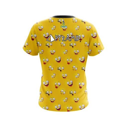 Pyramid Emoticon CoolWick Bowling Jersey - Image 2