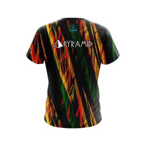 Pyramid Exotic Chaos CoolWick Bowling Jersey - Image 2