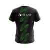 Pyramid Halftone Extreme Green CoolWick Bowling Jersey - Image 2