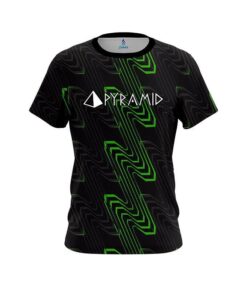 Pyramid Halftone Extreme Green CoolWick Bowling Jersey
