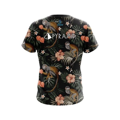 Pyramid Monkey Escape CoolWick Bowling Jersey - Image 2