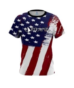 Pyramid Painted Flag CoolWick Bowling Jersey