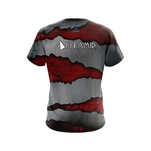 Pyramid Red Rigid Steel CoolWick Bowling Jersey - Image 2