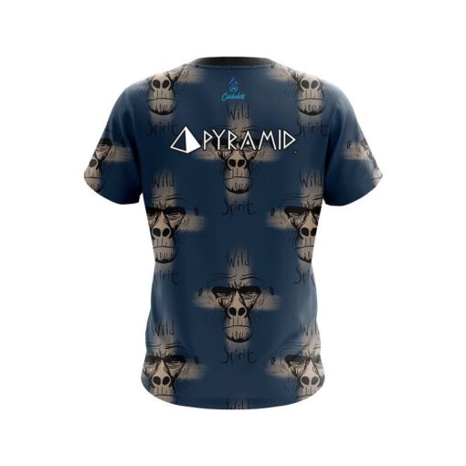 Pyramid Wild Spirit Monkey CoolWick Bowling Jersey - Image 2