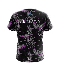 Alternative view of Pyramid Phoenix Break Purple CoolWick Bowling Jersey