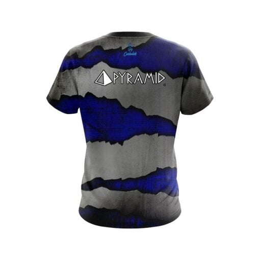 Pyramid Blue Rigid Steel CoolWick Bowling Jersey - Image 2