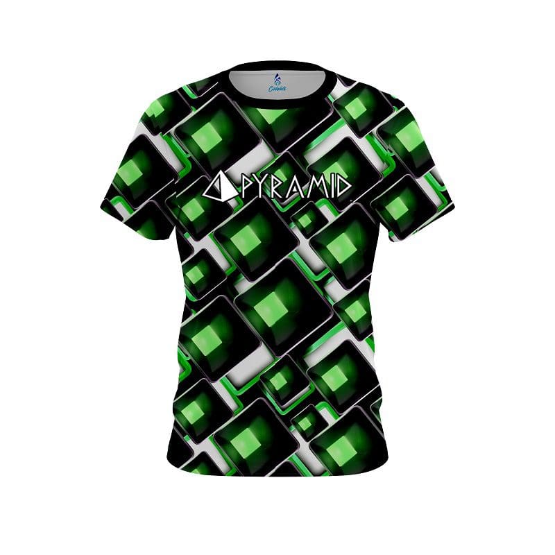 Pyramid Conception Green CoolWick Bowling Jersey