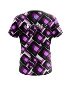 Alternative view of Pyramid Conception Purple CoolWick Bowling Jersey