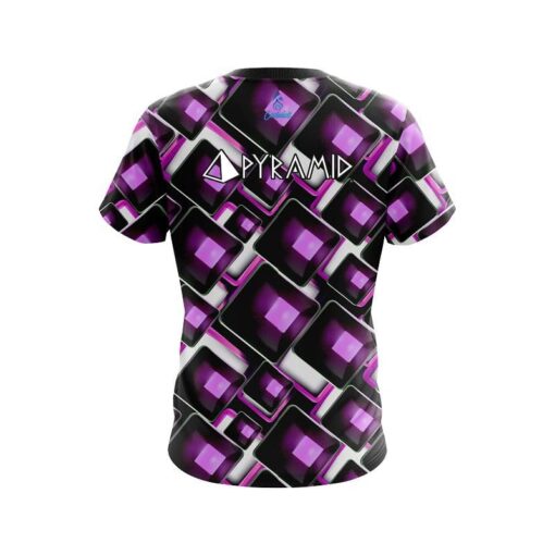 Pyramid Conception Purple CoolWick Bowling Jersey - Image 2