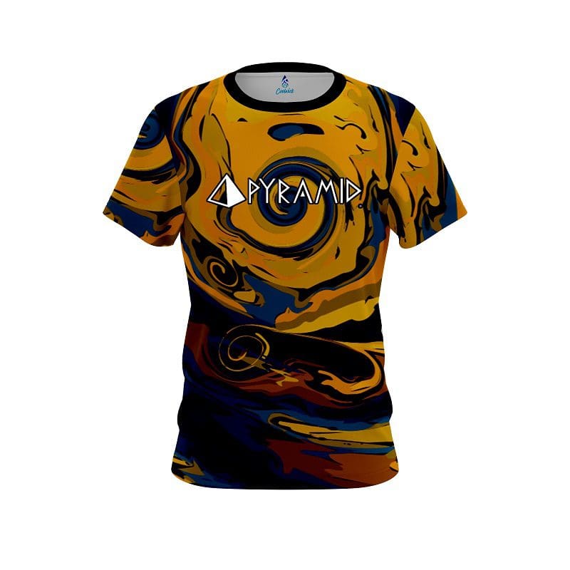 Pyramid Painted Vortex Moon CoolWick Bowling Jersey