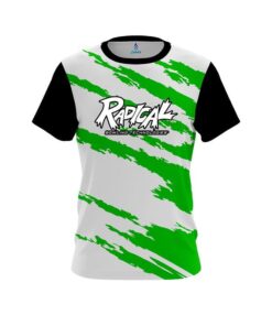 Radical Athlete Bolt Green CoolWick Bowling Jersey