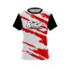 Radical Athlete Bolt Red CoolWick Bowling Jersey