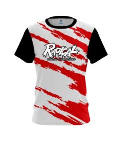Radical Athlete Bolt Red CoolWick Bowling Jersey