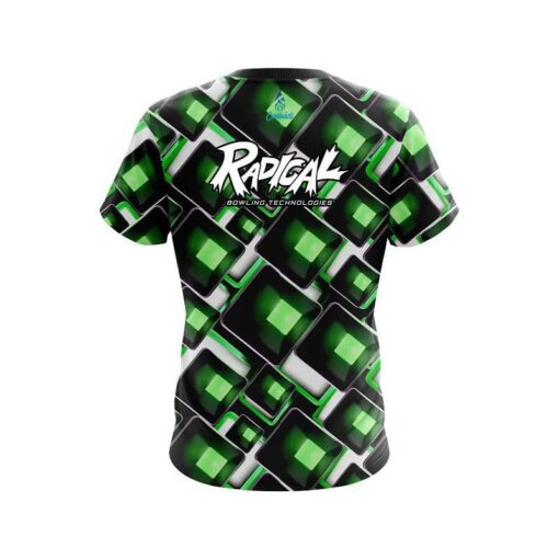 Radical Conception Green CoolWick Bowling Jersey - Image 2