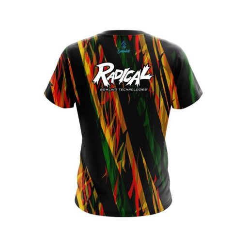 Radical Exotic Chaos CoolWick Bowling Jersey - Image 2