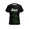 Radical Halftone Extreme Green CoolWick Bowling Jersey