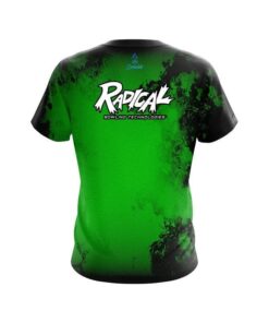 Alternative view of Radical Toxic Rugged Smoke CoolWick Bowling Jersey