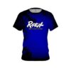 Radical Toxic Rugged Smoke Blue CoolWick Bowling Jersey
