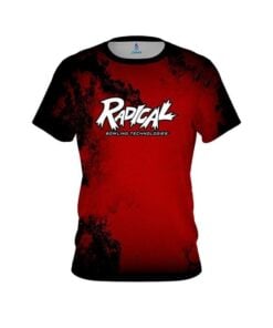 Radical Toxic Rugged Smoke Red CoolWick Bowling Jersey
