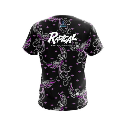 Radical Phoenix Break Purple CoolWick Bowling Jersey - Image 2