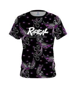 Radical Phoenix Break Purple CoolWick Bowling Jersey