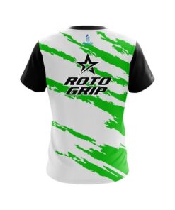 Alternative view of Roto Grip Athlete Bolt Green CoolWick Bowling Jersey