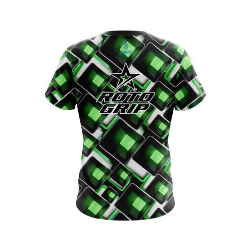 Roto Grip Conception Green CoolWick Bowling Jersey - Image 2
