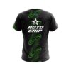 Roto Grip Halftone Extreme Green CoolWick Bowling Jersey - Image 2