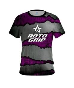 Roto Grip Purple Rigid Steel CoolWick Bowling Jersey