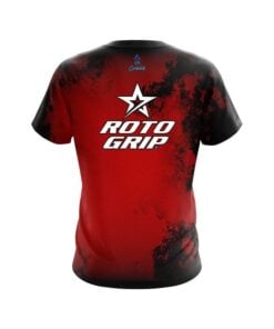 Alternative view of Roto Grip Toxic Rugged Smoke Red CoolWick Bowling Jerse