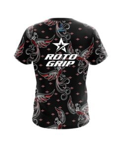 Alternative view of Roto Grip Phoenix Break Red CoolWick Bowling Jersey