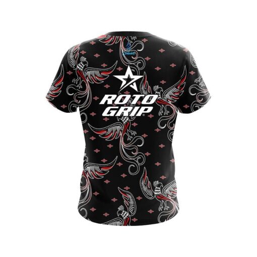 Roto Grip Phoenix Break Red CoolWick Bowling Jersey - Image 2