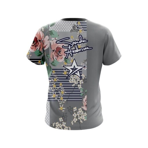 Roto Grip Sandra de Neergaard Flower Life CoolWick Bowling Jersey - Image 2