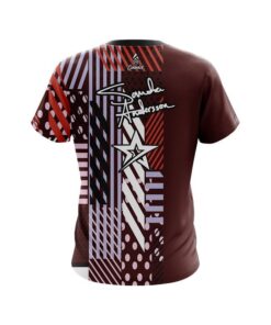 Alternative view of Roto Grip Sandra de Neergaard Parallels CoolWick Bowling Jersey