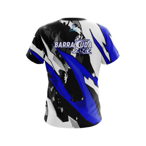 CoolWick Sharp Cuda Blue CoolWick Fishing Jersey - Image 2