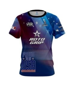Stefanie Johnson Roto Grip Proud To Be USA CoolWick Bowling Jersey