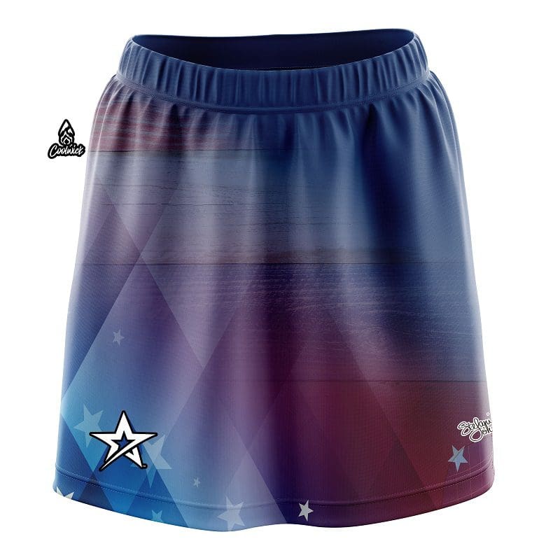 Stefanie Johnson Roto Grip Proud To Be USA CoolWick Bowling Skort