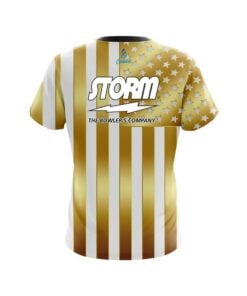 Alternative view of Storm American Gold Flag CoolWick Bowling Jersey