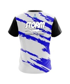 Alternative view of Storm Athlete Bolt Blue CoolWick Bowling Jersey