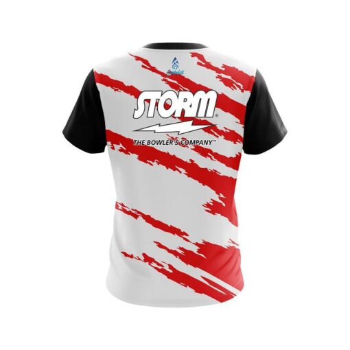 Storm Athlete Bolt Red CoolWick Bowling Jersey - Image 2