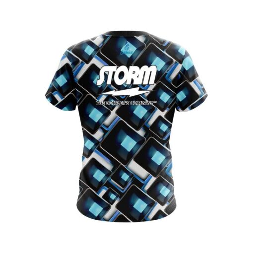 Storm Conception Blue CoolWick Bowling Jersey - Image 2