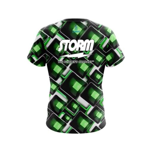 Storm Conception Green CoolWick Bowling Jersey - Image 2