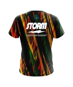 Alternative view of Storm Exotic Chaos CoolWick Bowling Jersey