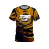 Storm Painted Vortex Moon CoolWick Bowling Jersey