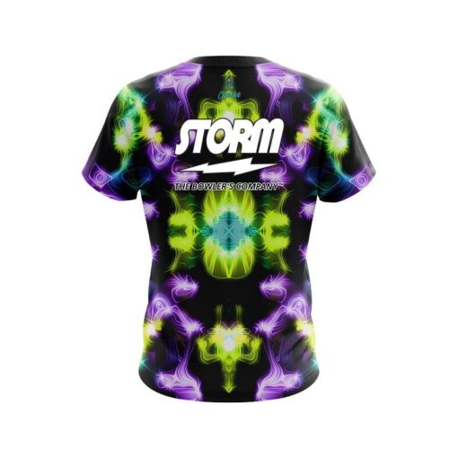 Storm Plasma Explosion CoolWick Bowling Jersey - Image 2