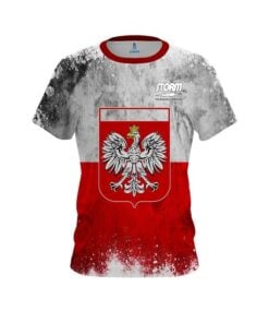 Storm Poland Flag CoolWick Bowling Jersey
