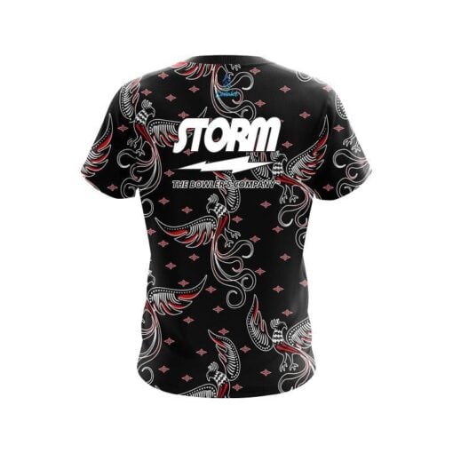 Storm Phoenix Break Red CoolWick Bowling Jersey - Image 2